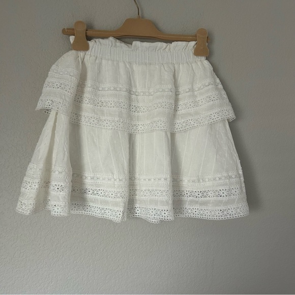 Tuckernuck The Skirt by Rochelle Behrens in White Lace - Picture 6 of 6